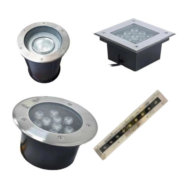 Đèn led âm đất 9w