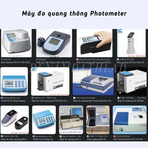 Máy đo quang thông photometer