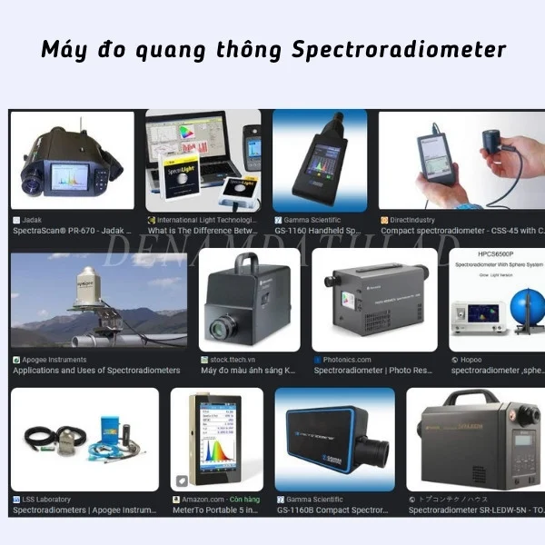 Máy đo quang thông spectroradiometer