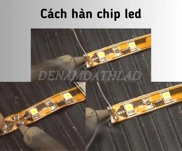 Cách hàn chip led