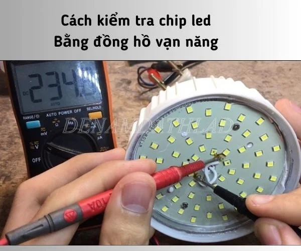 Cách kiểm tra chip led