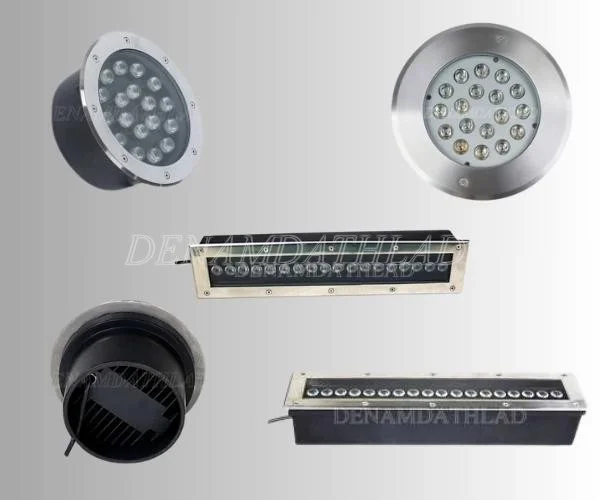 Đèn led âm đất 18w