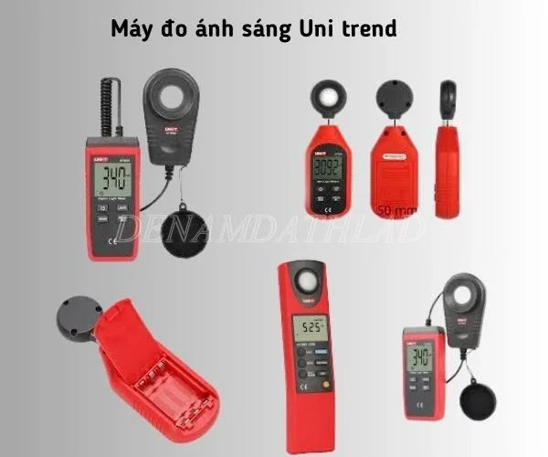 Máy đo cường độ ánh sáng lux Uni trend