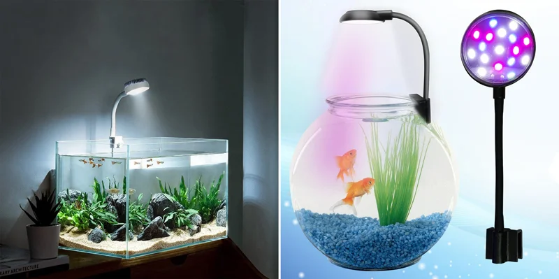 Đèn bể cá mini