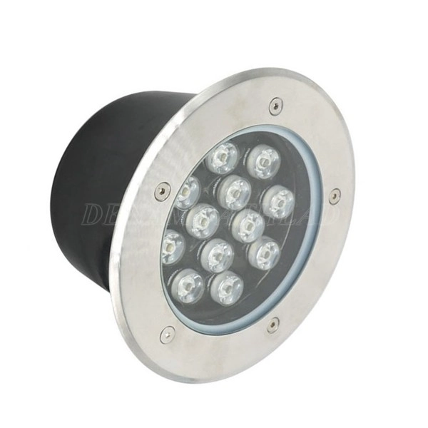 Đèn LED âm đất HLAD1-12 kiểu dáng tròn 