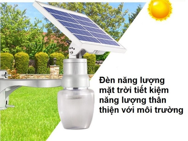 Sử dụng đèn NLMT giúp tiết kiệm điện năng 